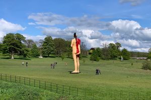[Damien Hirst][0], _The Virgin Mother_ (2005-6). Yorkshire Sculpture Park, United Kingdom. Photo: Georges Armaos. 


[0]: https://ocula.com/artists/damien-hirst/